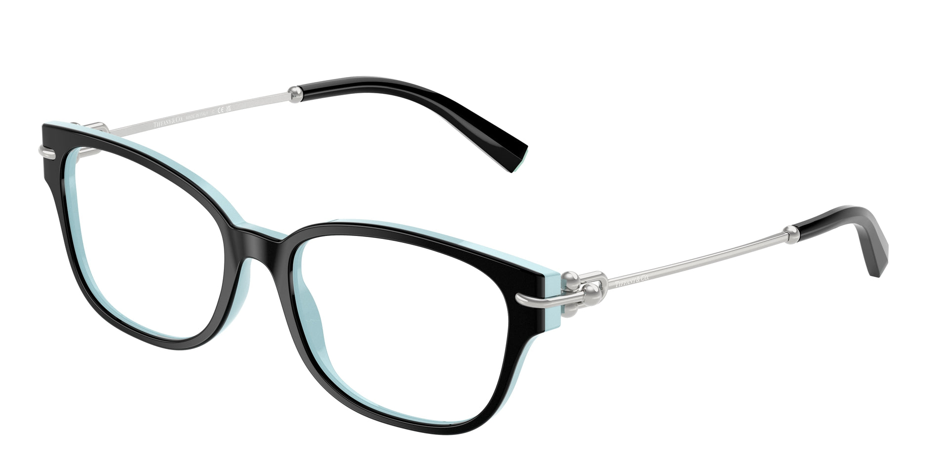 Tiffany & Co. TF2262 Black On Tiffany Blue Eyeglasses