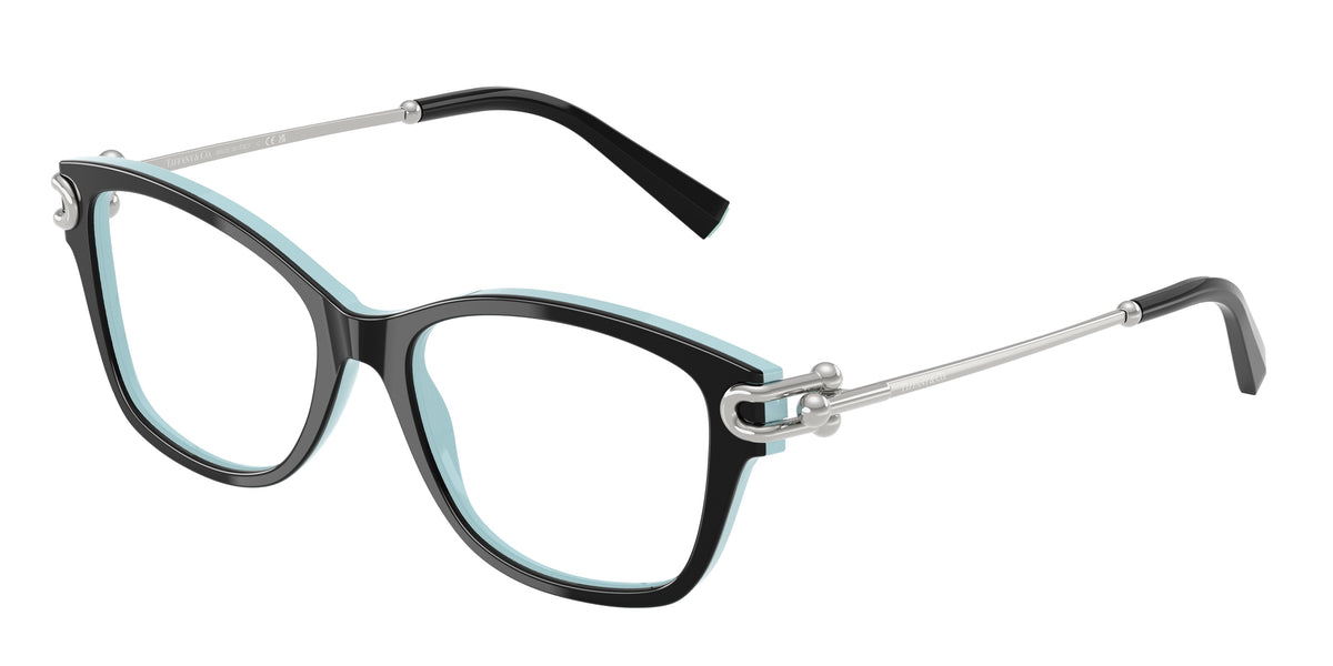 Tiffany & Co. TF2266 Black On Tiffany Blue Eyeglasses