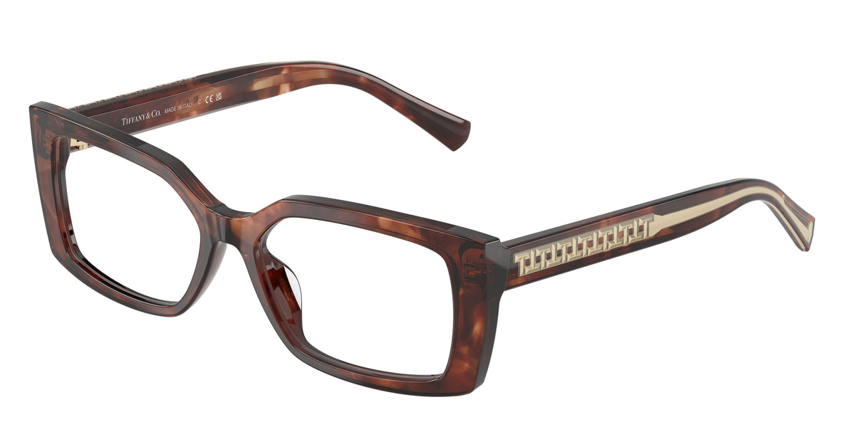 Tiffany & Co. TF2269U Spotted Brown Havana Eyeglasses