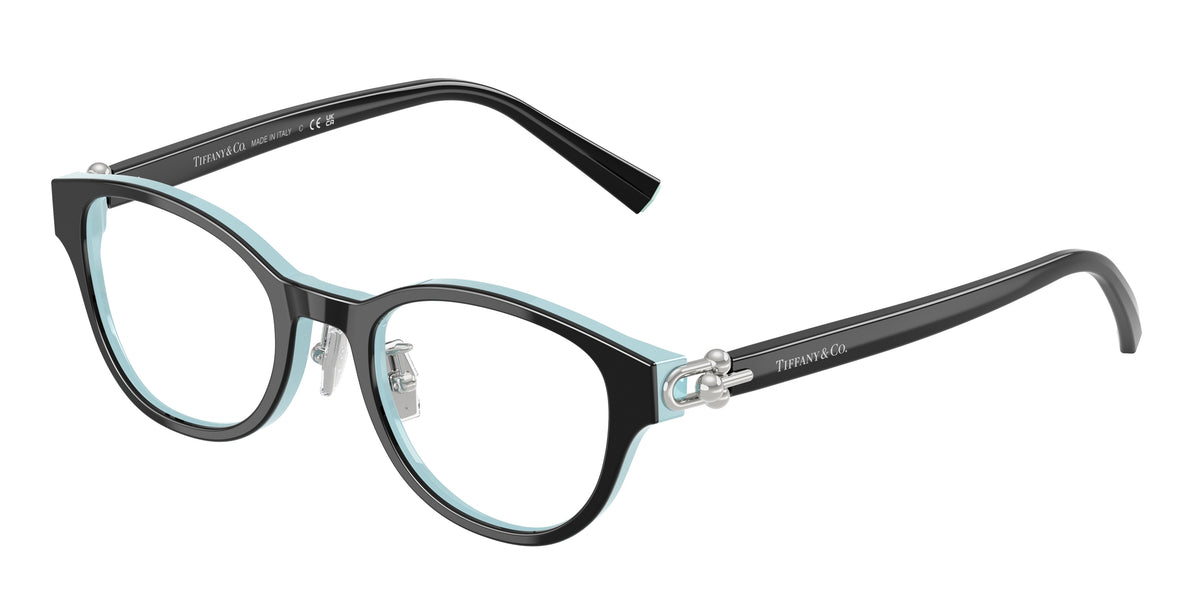 Tiffany & Co. TF2273D Black On Tiffany Blue Eyeglasses