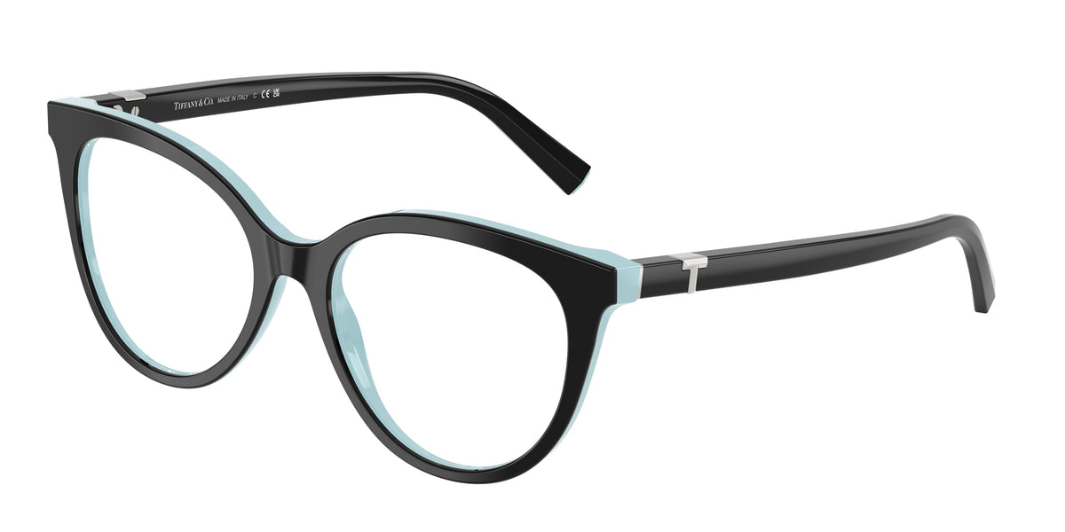 Tiffany & Co. TF2277F Black On Tiffany Blue Eyeglasses