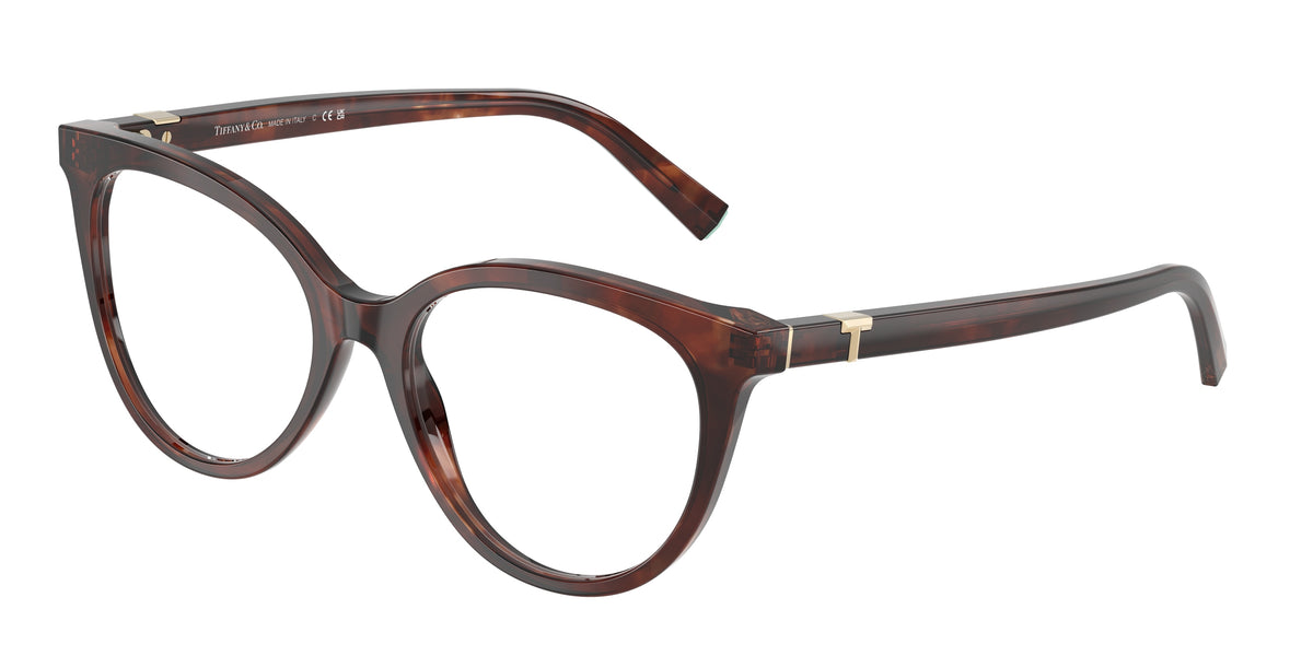 Tiffany & Co. TF2277F Spotted Brown Havana Eyeglasses