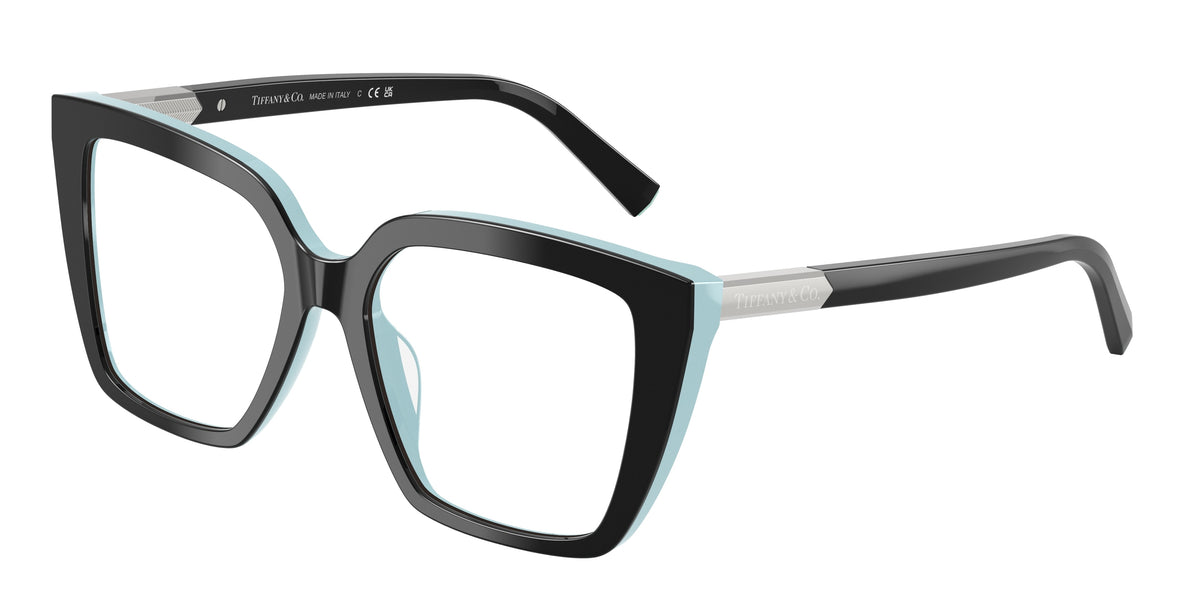 Tiffany & Co. TF2278 Black On Tiffany Blue Eyeglasses
