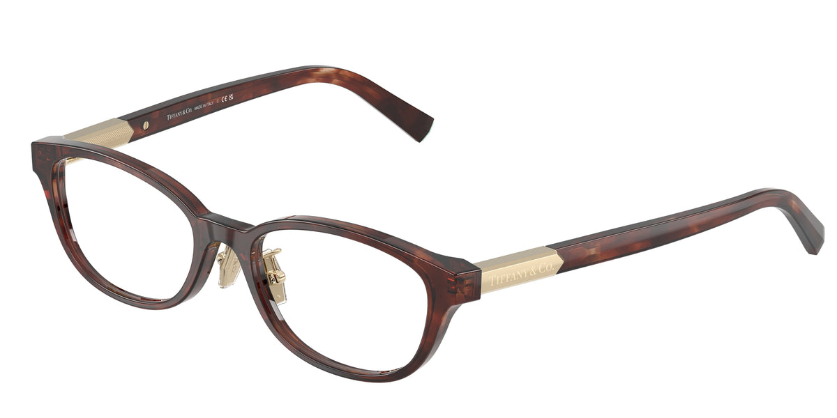 Tiffany & Co. TF2280D Spotted Brown Havana Eyeglasses