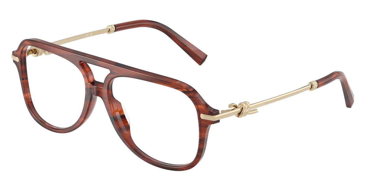 Tiffany & Co. TF2283 Ruby Striped Havana Eyeglasses