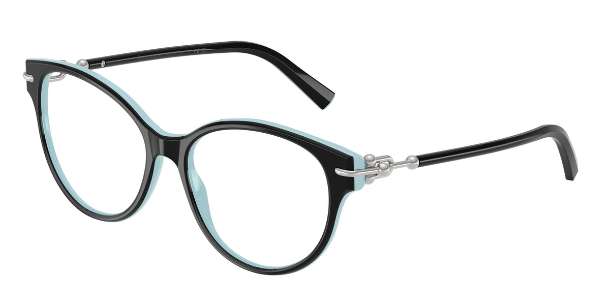 Tiffany & Co. TF2289F Black On Tiffany Blue Eyeglasses