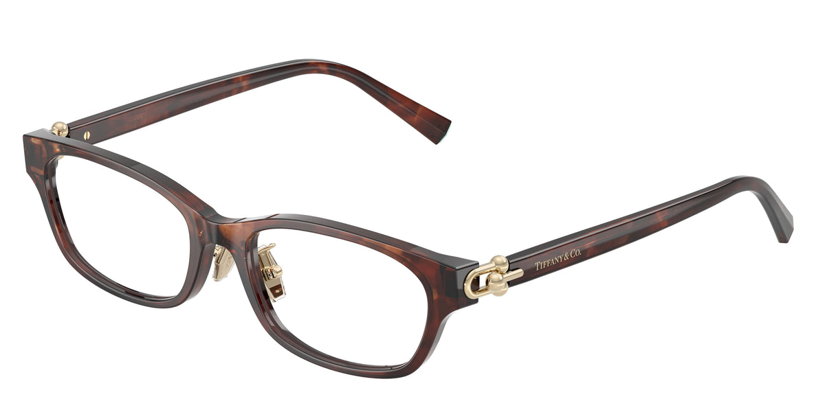 Tiffany & Co. TF2291D Spotted Brown Havana Eyeglasses
