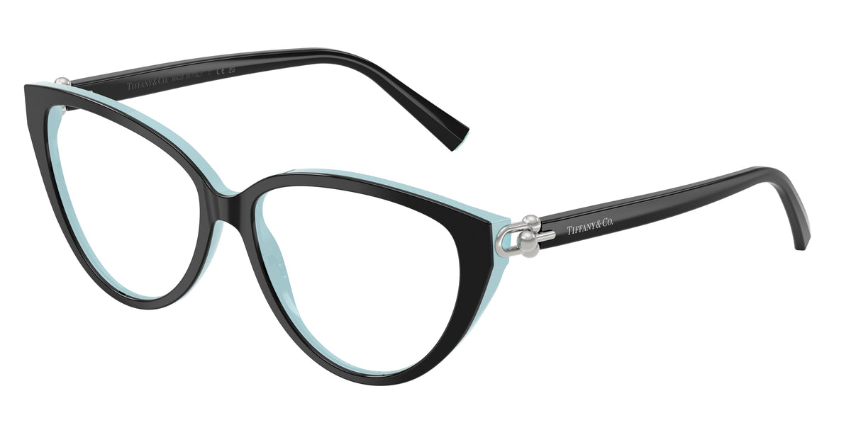 Tiffany & Co. TF2292F Black On Tiffany Blue Eyeglasses
