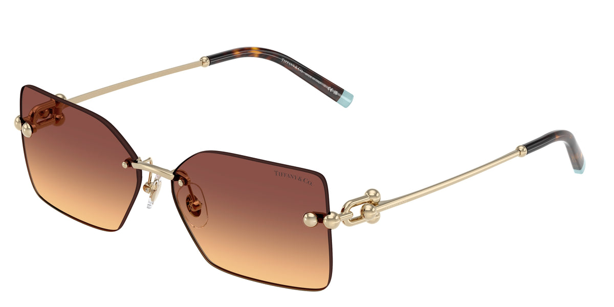 Tiffany & Co. TF3088 Pale Gold Sunglasses