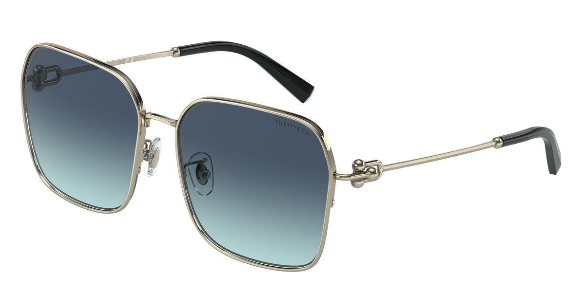 Tiffany & Co. TF3093D Pale Gold Sunglasses