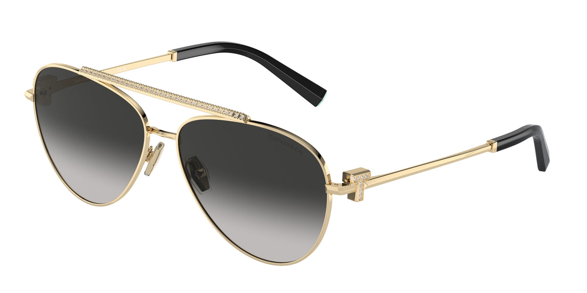 Tiffany & Co. TF3101B Pale Gold Sunglasses