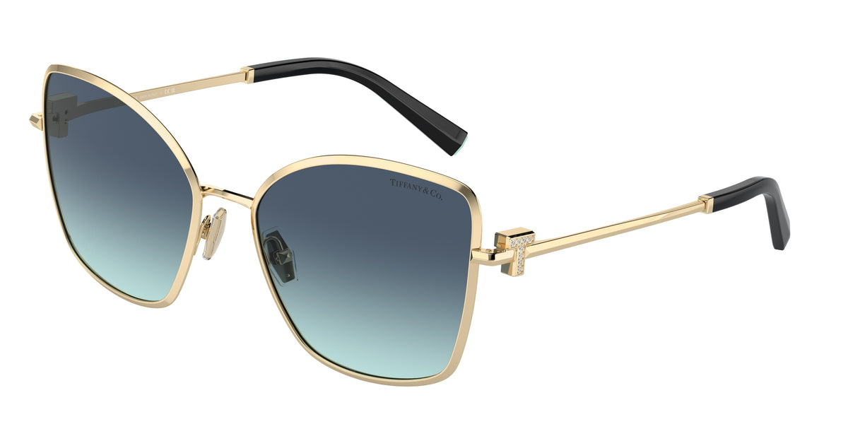 Tiffany & Co. TF3102B Pale Gold Sunglasses