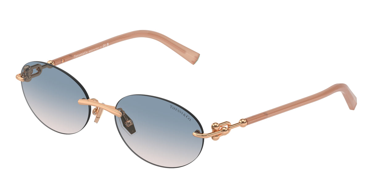 Tiffany & Co. TF3104D Rose Gold Sunglasses