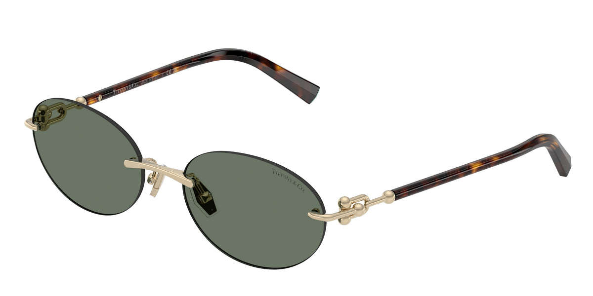 Tiffany & Co. TF3104D Pale Gold Sunglasses