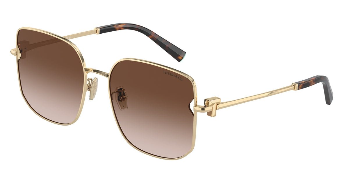 Tiffany & Co. TF3105D Pale Gold Sunglasses