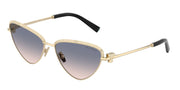 Tiffany & Co. TF3107KB Pale Gold Plated Sunglasses