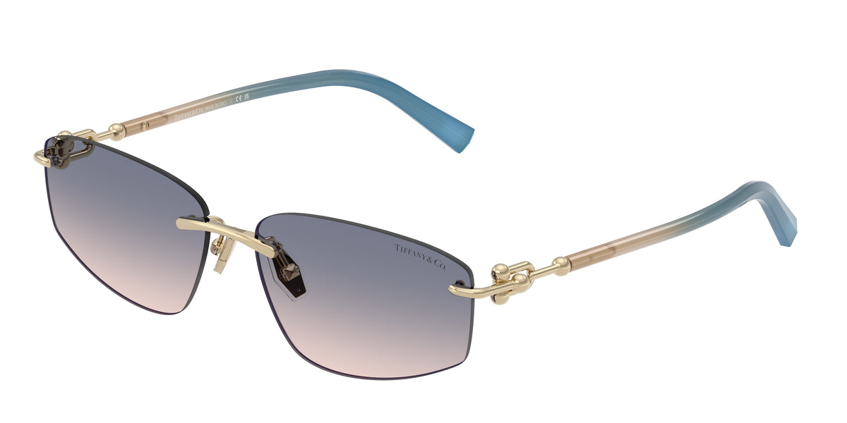 Tiffany & Co. TF3114 Pale Gold Sunglasses
