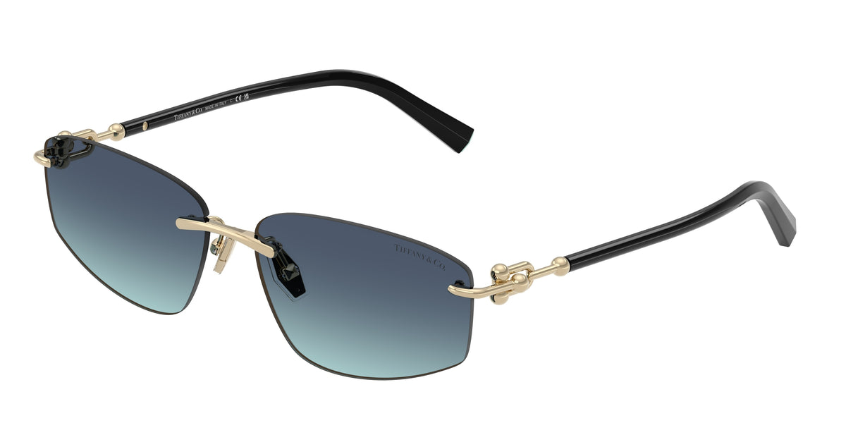 Tiffany & Co. TF3114 Pale Gold Sunglasses