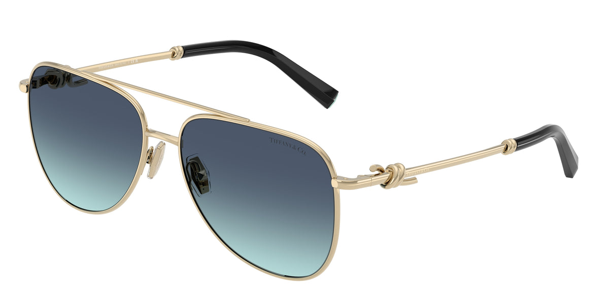 Tiffany & Co. TF3116 Pale Gold Sunglasses