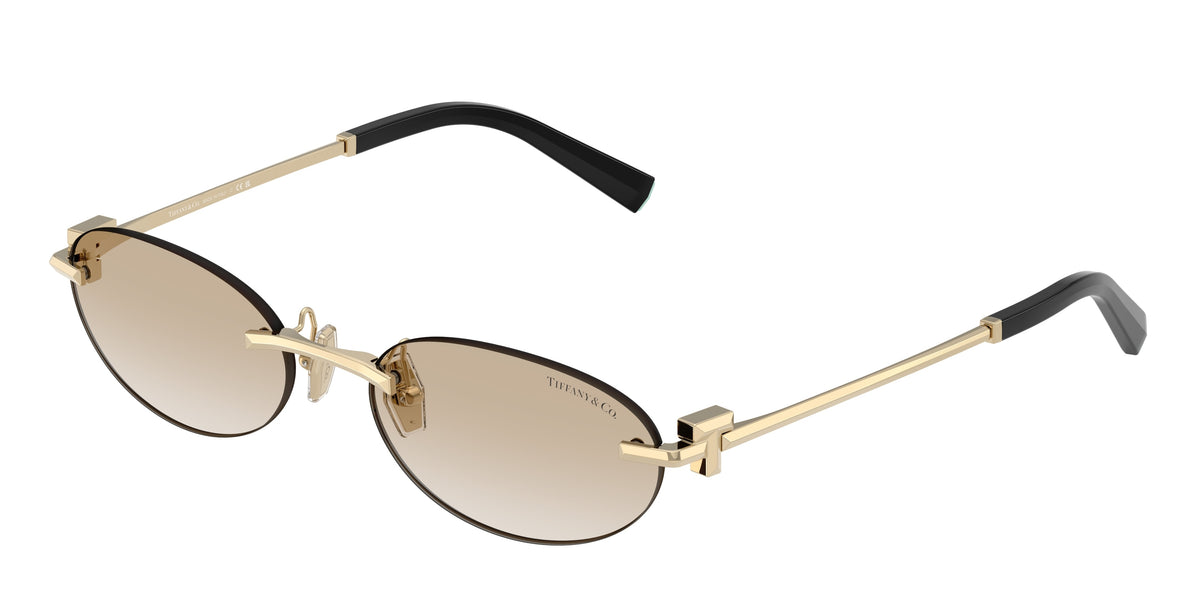 Tiffany & Co. TF3119D Pale Gold Sunglasses