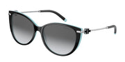 Tiffany & Co. TF4178 Black On Tiffany Blue Sunglasses