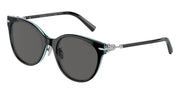 Tiffany & Co. TF4223D Black On Crystal Tiffany Blue Sunglasses