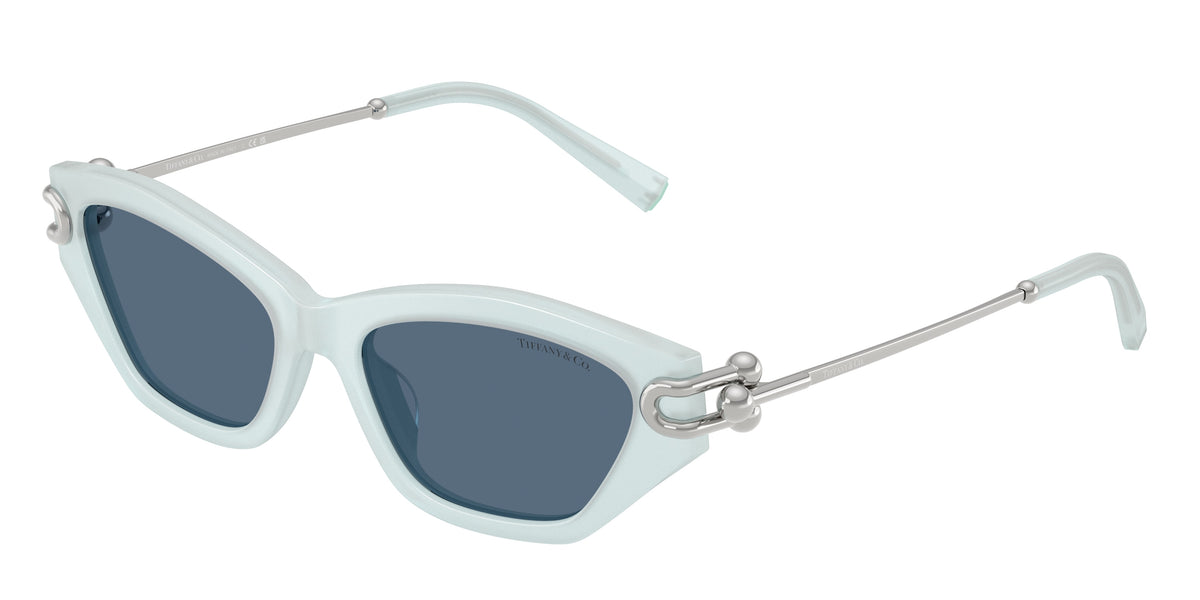Tiffany & Co. TF4231U Frosted Pale Sapphire Sunglasses