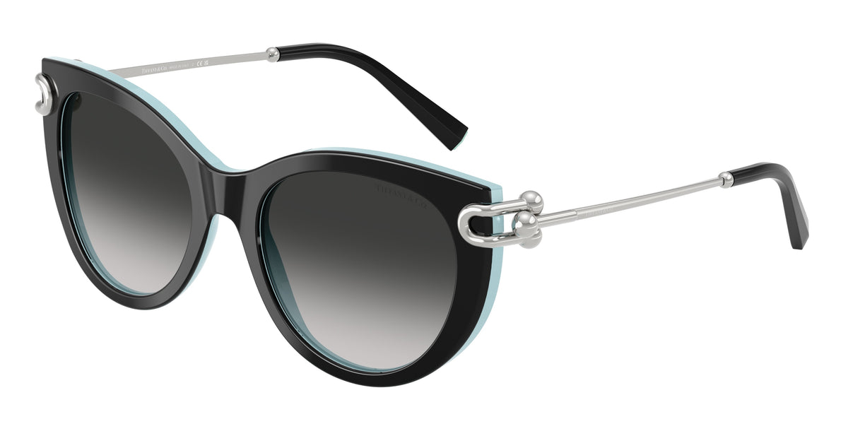 Tiffany & Co. TF4232 Black On Tiffany Blue Sunglasses