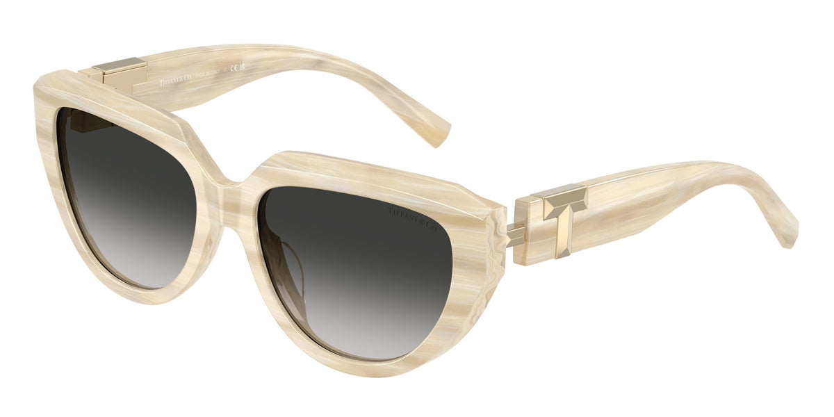 Tiffany & Co. TF4238U Striped Ivory Sunglasses