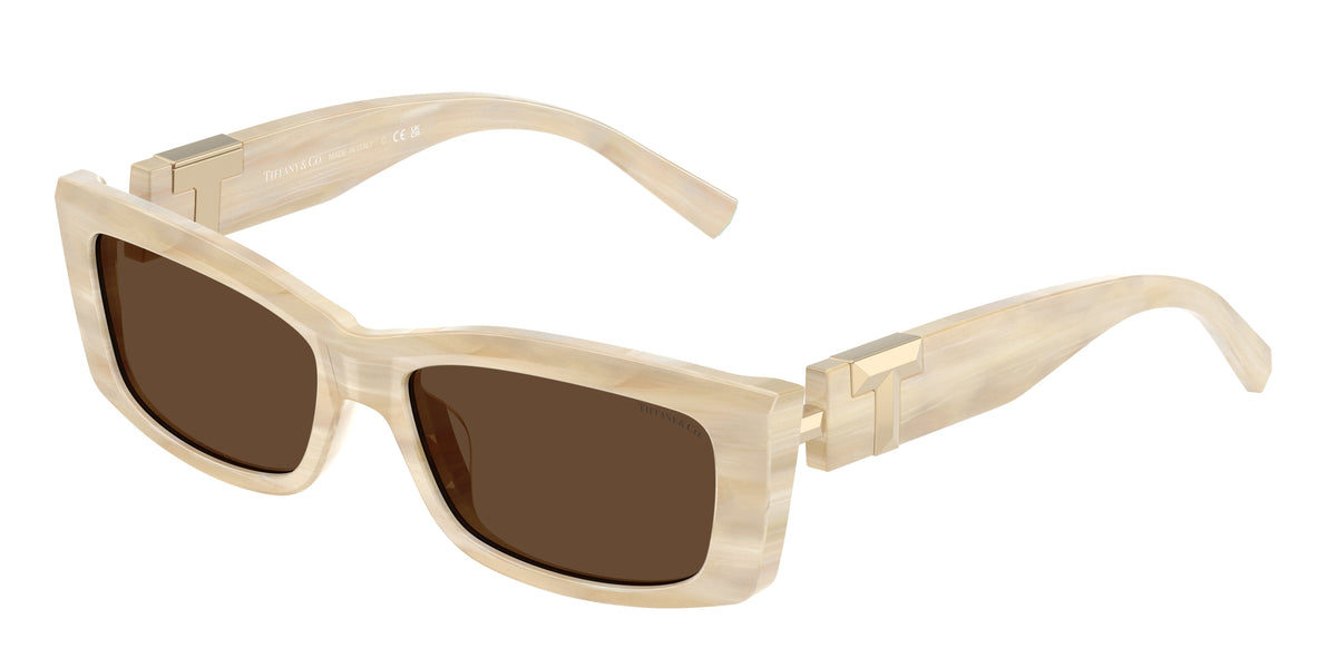Tiffany & Co. TF4240U Striped Ivory Sunglasses