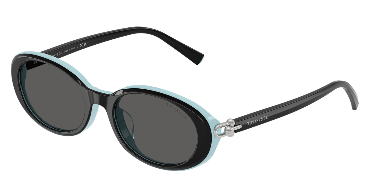 Tiffany & Co. TF4242D Black On Tiffany Blue Sunglasses