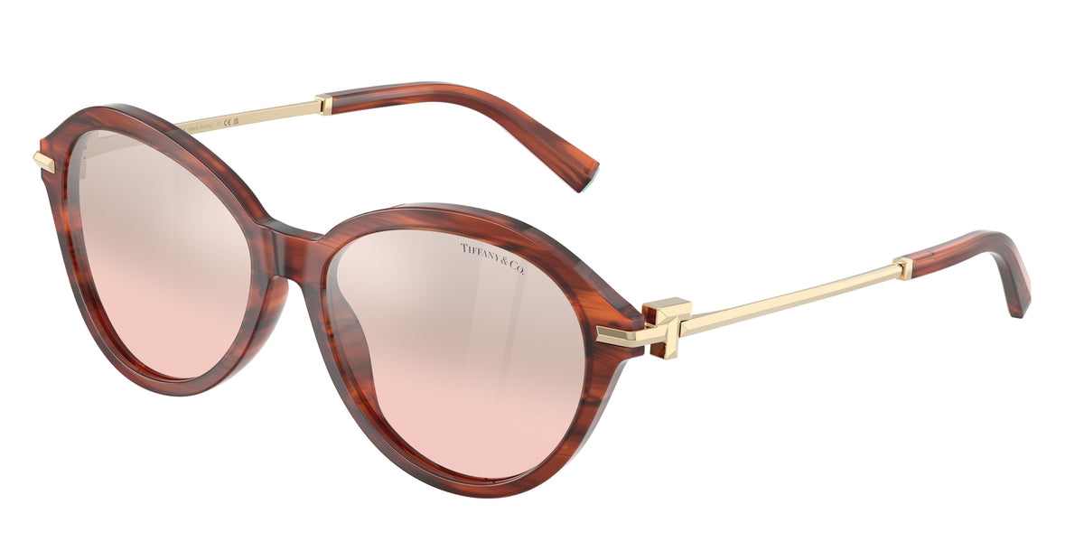 Tiffany & Co. TF4259 Ruby Striped Havana Sunglasses
