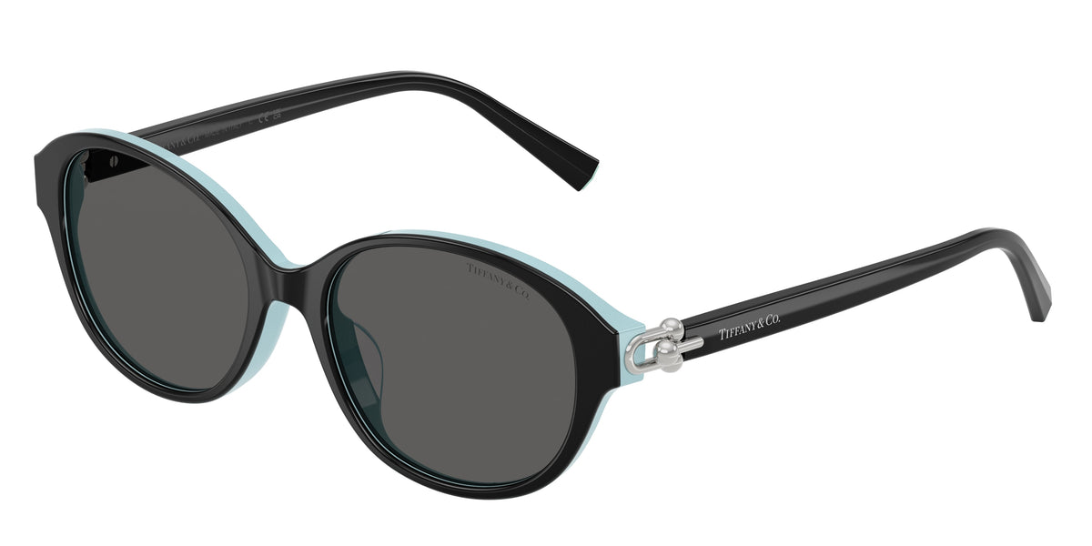 Tiffany & Co. TF4263D Black On Tiffany Blue Sunglasses