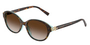 Tiffany & Co. TF4263D Havana On Tiffany Blue Sunglasses