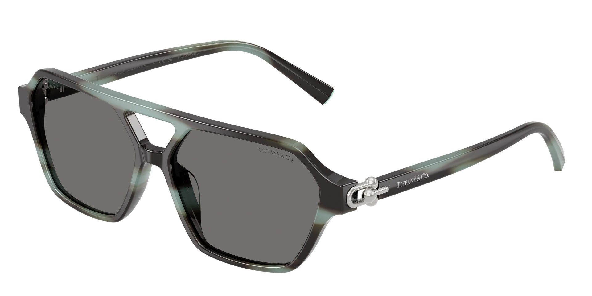 Tiffany & Co. TF4264U Striped Black Tiffany Sunglasses