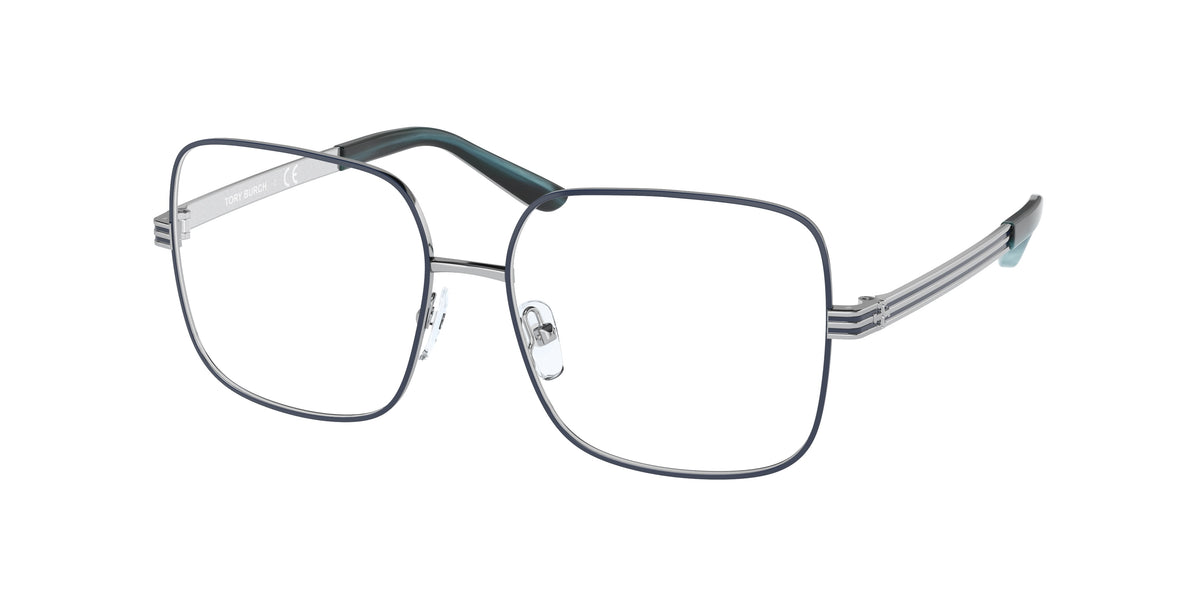 Tory Burch TY1070 Navy Enamel/Shiny Silver Eyeglasses