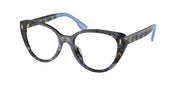 Tory Burch TY2143U Blue Tortoise Eyeglasses