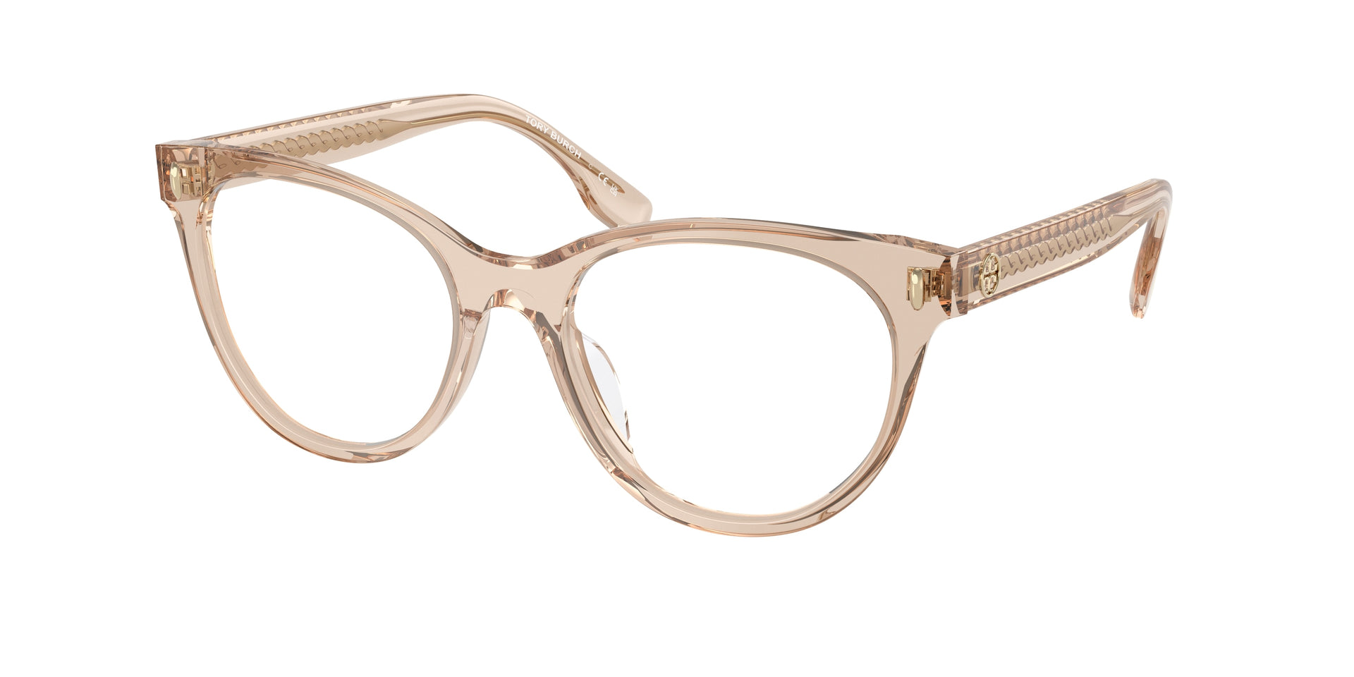Tory Burch TY2150U Transparent Brown Eyeglasses