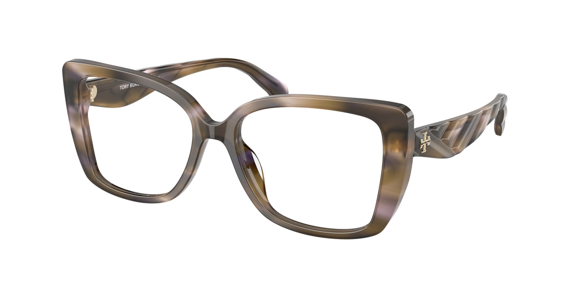 Tory Burch TY2156U Purple Striated Eyeglasses