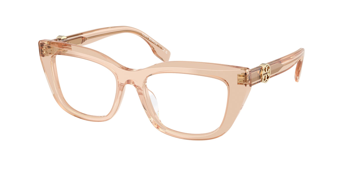 Tory Burch TY2158U Transparent Brown Eyeglasses