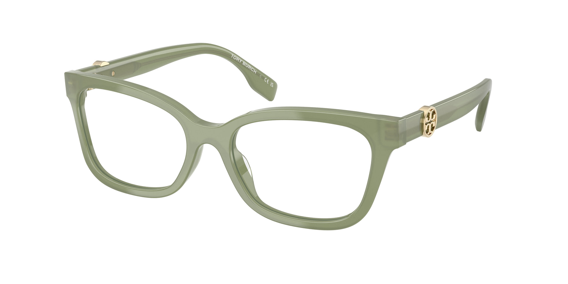 Tory Burch TY2159U Milky Olive Green Eyeglasses