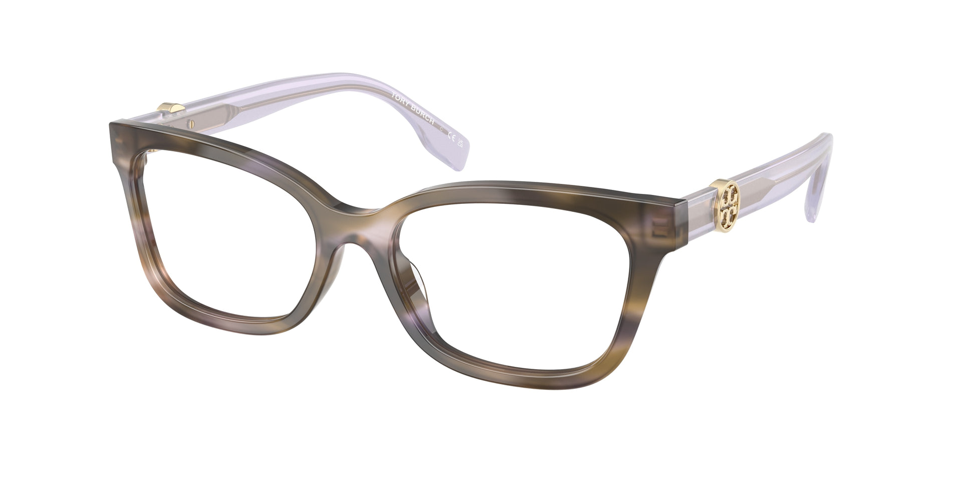 Tory Burch TY2159U Striated Purple Eyeglasses