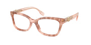 Tory Burch TY2159U Pink Brown Transparent Eyeglasses
