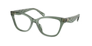 Tory Burch TY2170U Transparent Sage Eyeglasses