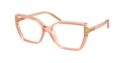 Tory Burch TY4014U Transparent Orange Eyeglasses