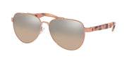 Tory Burch TY6070 Shiny Rose Gold Metal Sunglasses