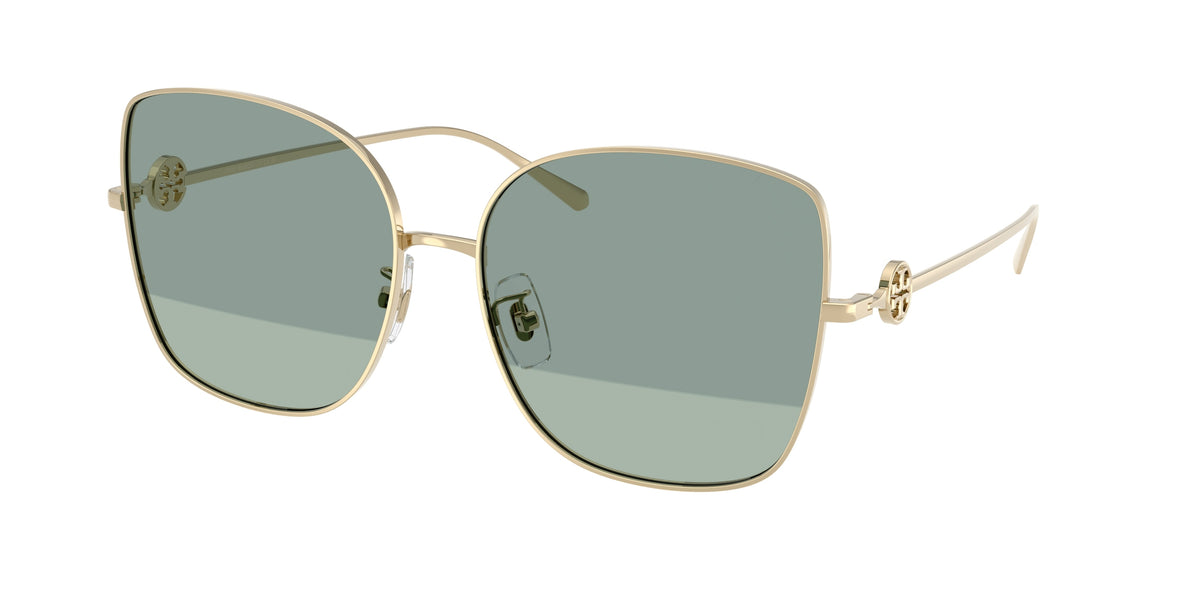 Tory Burch TY6106D Shiny Light Gold Sunglasses
