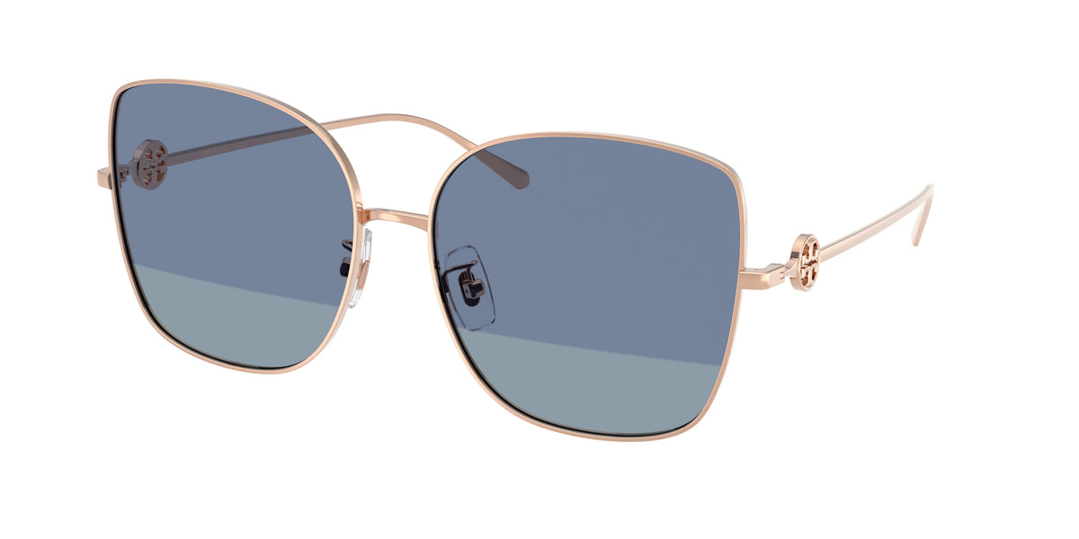Tory Burch TY6106D Shiny Light Rose Gold Sunglasses