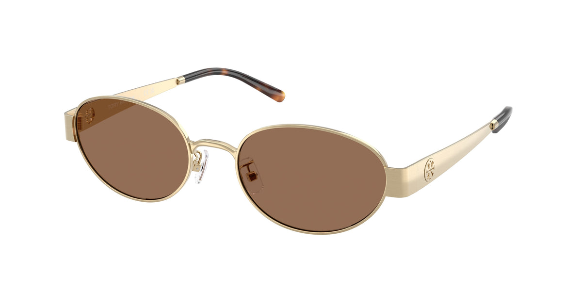 Tory Burch TY6116 Shiny Light Gold Sunglasses