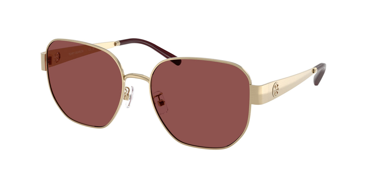 Tory Burch TY6117 Brushed Light Gold Sunglasses